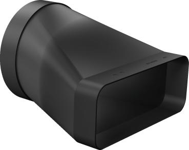 SIEMENS HZ9VDSI0 - Adapterrohrstück, ⌀ 150 mm, rund-flach